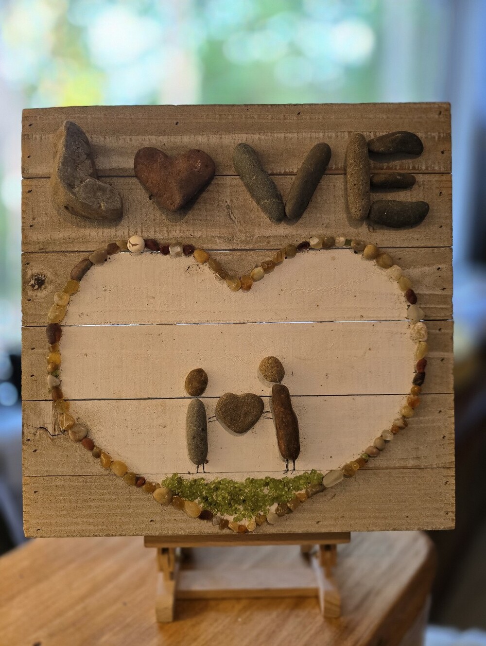 Pebble Wall Art 12x12